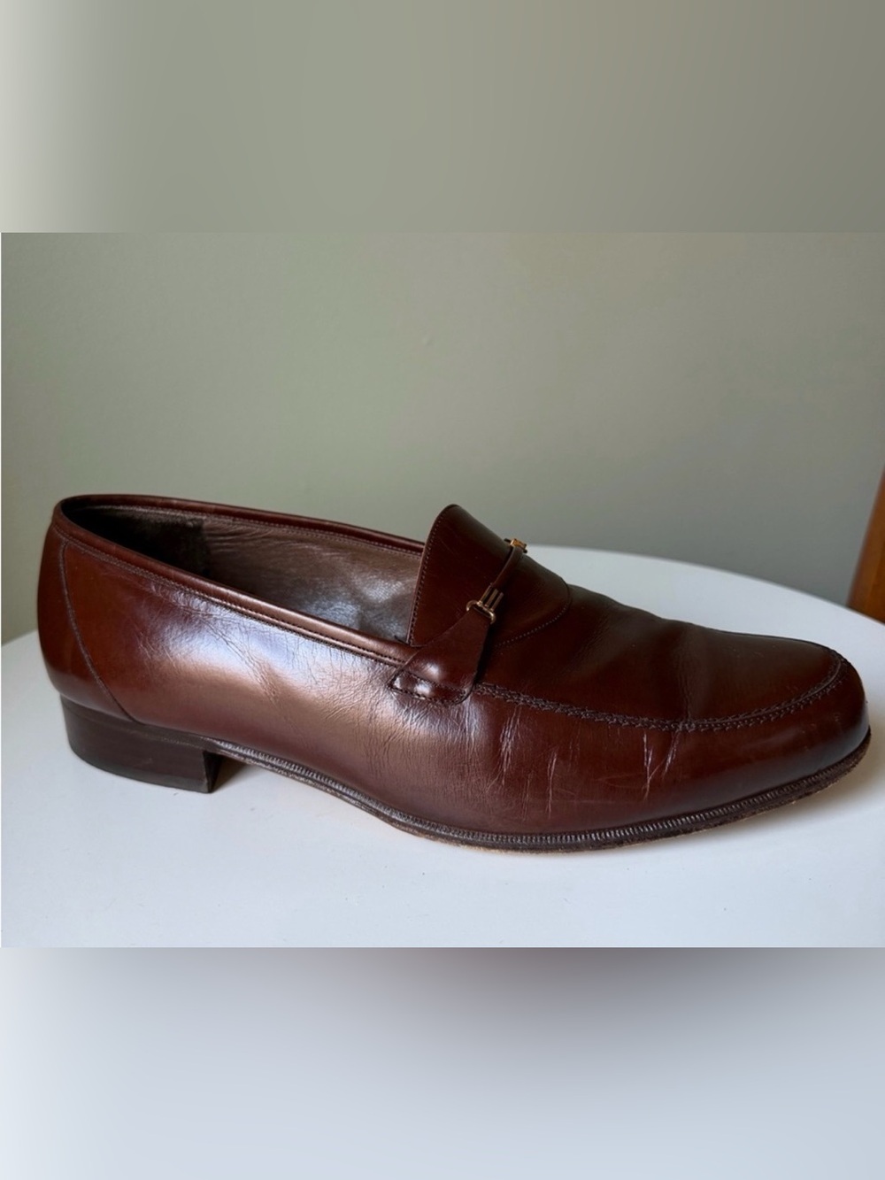 Bally of Switzerland Leather Horsebit Loafers Vintage Men’s 8.5 EEE